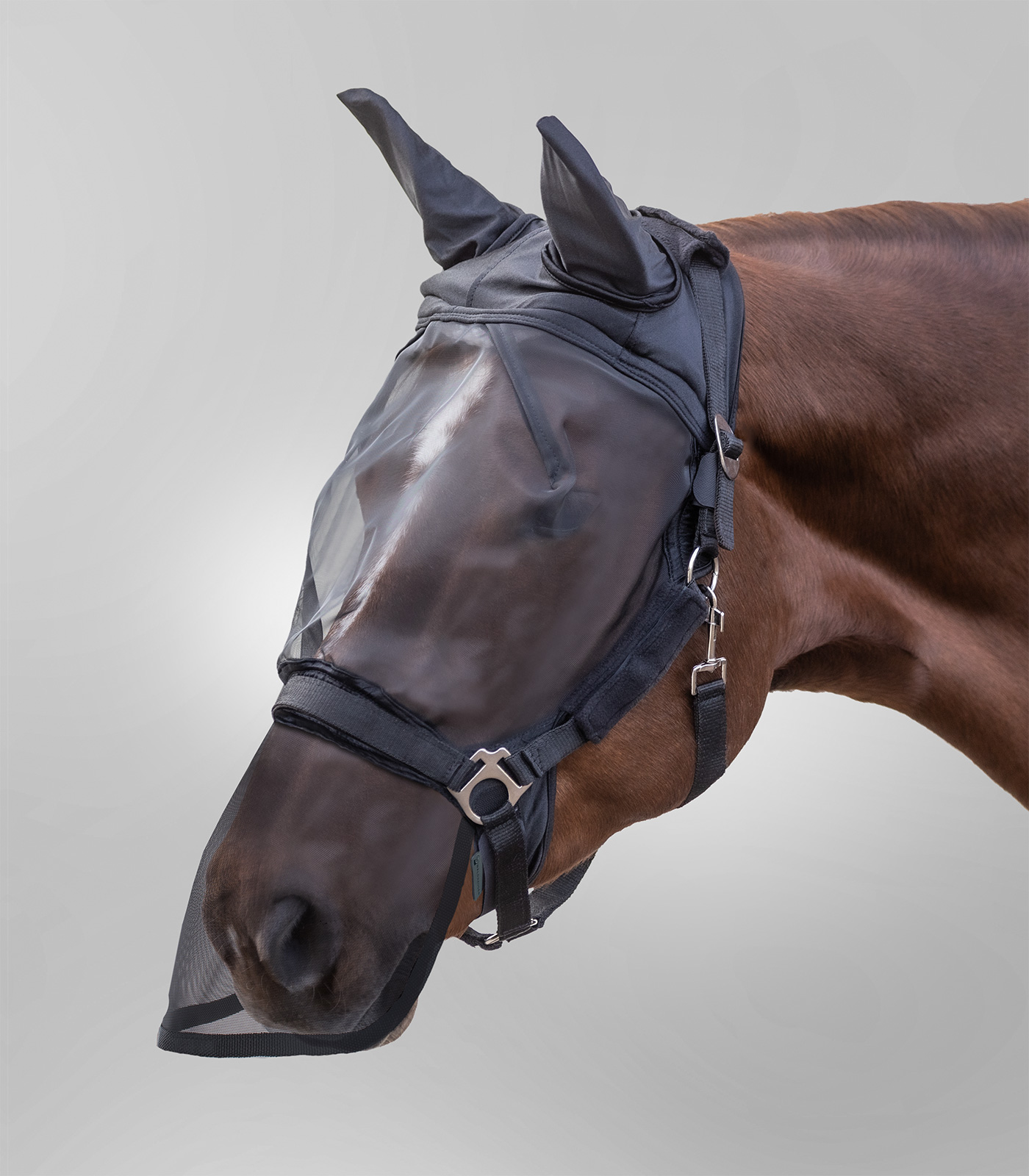 PREMIUM Fly Mask, with ear and nose protection