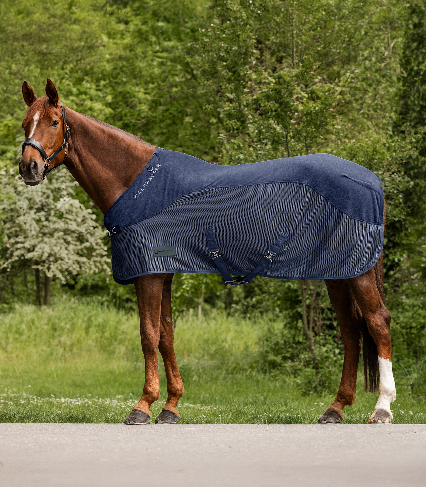 COMFORT Fleece Fly Rug night blue