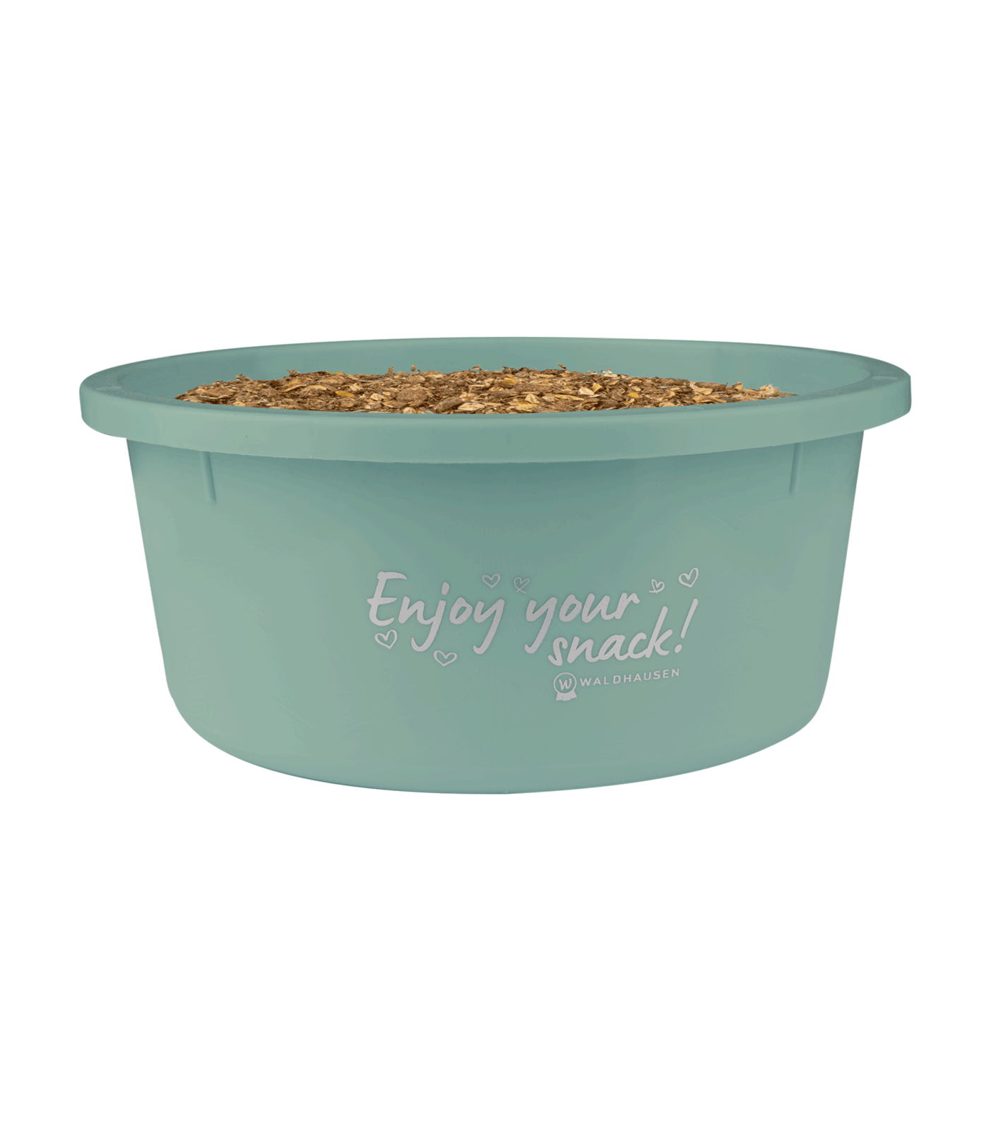 Treat bowl with lid mistletoe