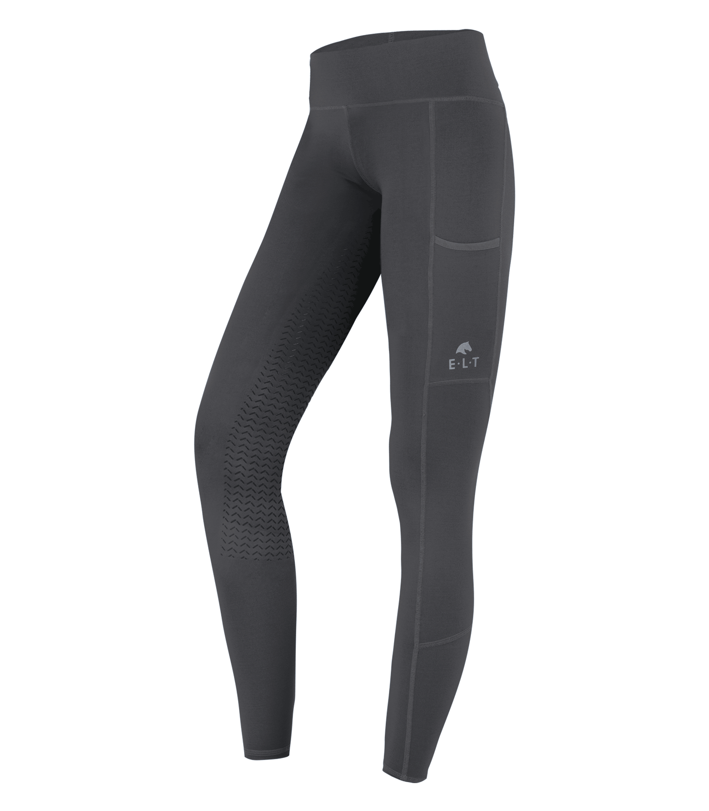 WINTER THERMAL Riding Leggings / Tights with pockets - BLACK