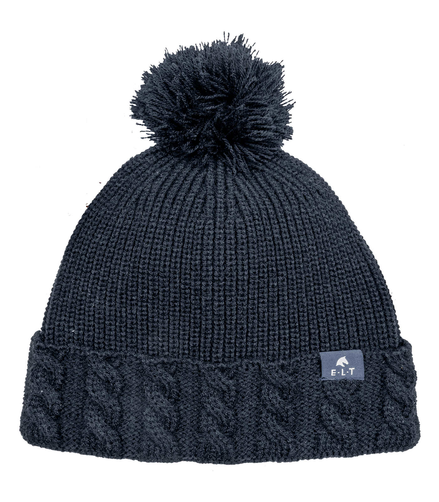 Gorro de punto Ophelia azul intenso