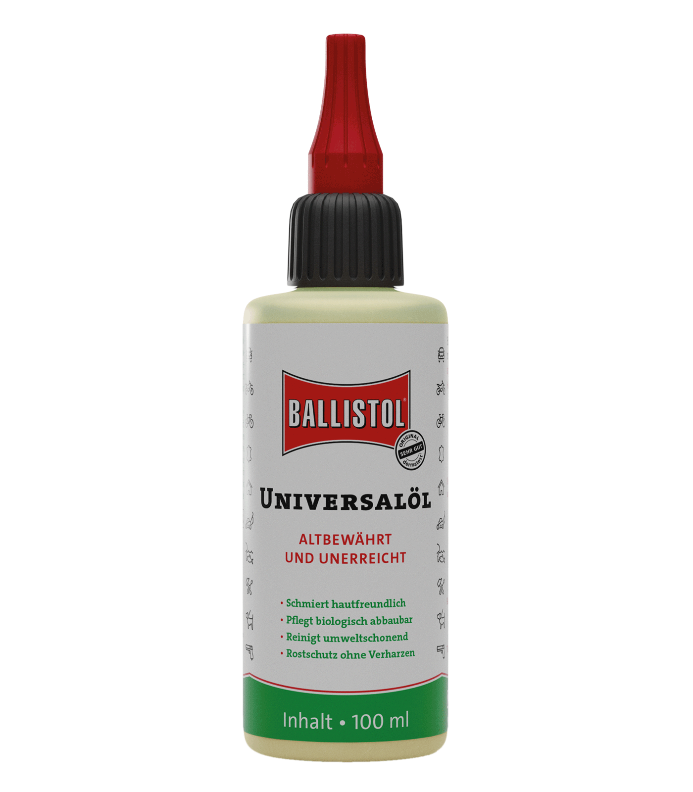 Ballistol universal oil with dosing tip, 100 ml