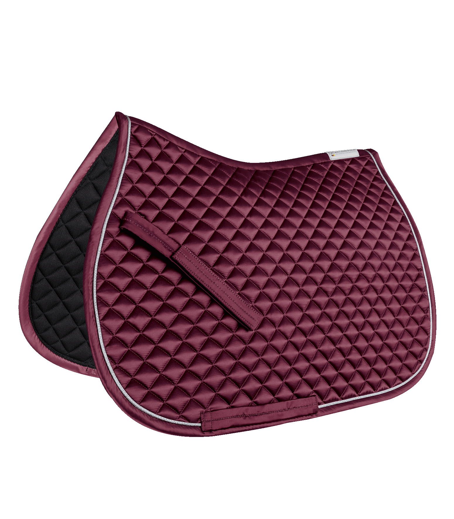 Felix Glam saddle pad velvet red