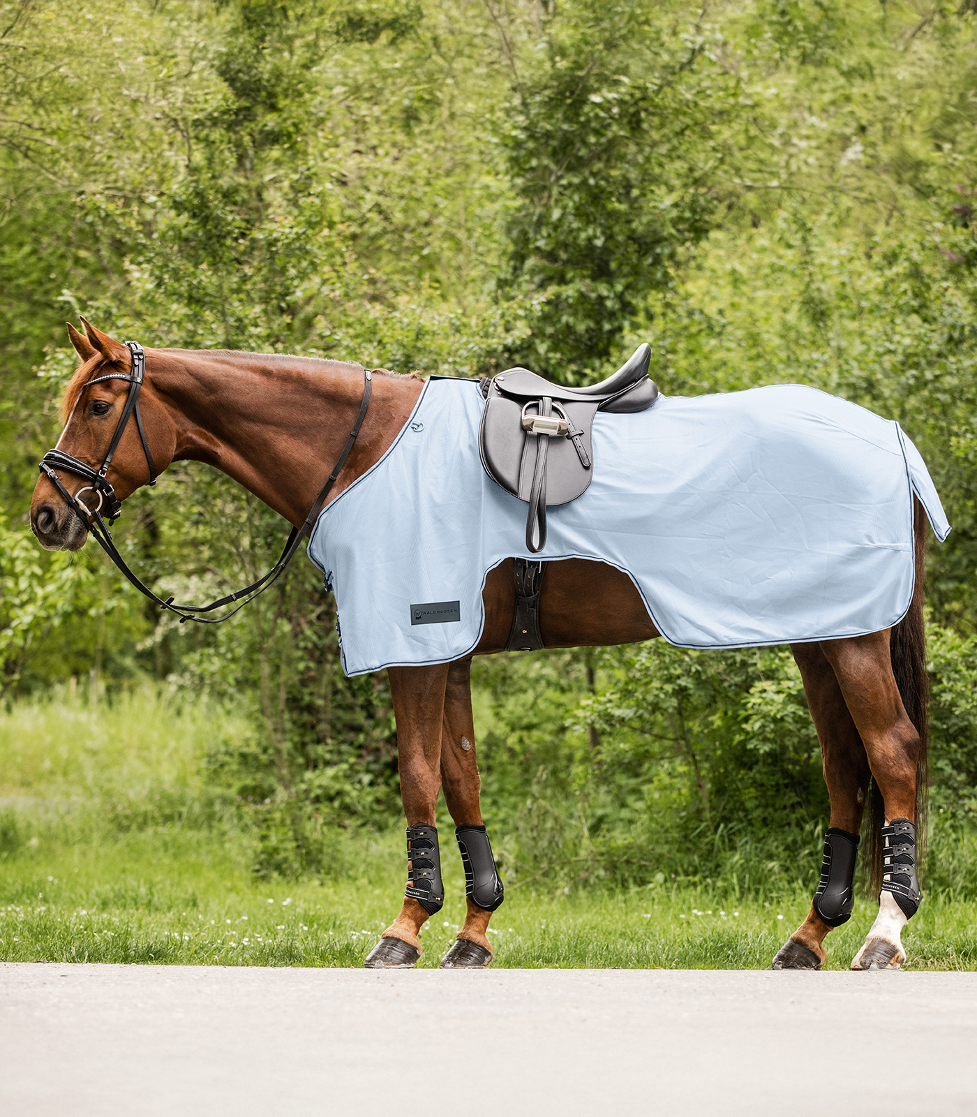 Chemise anti-mouche PROTECT bleu clair/bleu nocturne