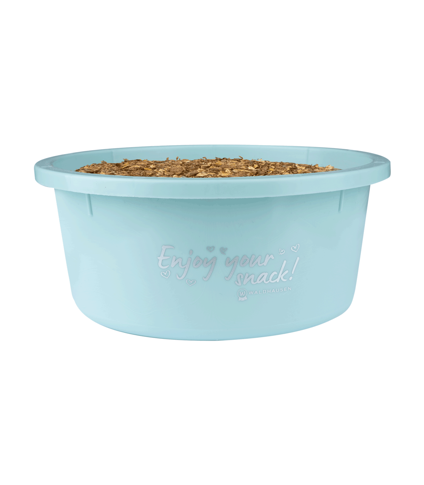 Small feeding bowl with lid turquoise