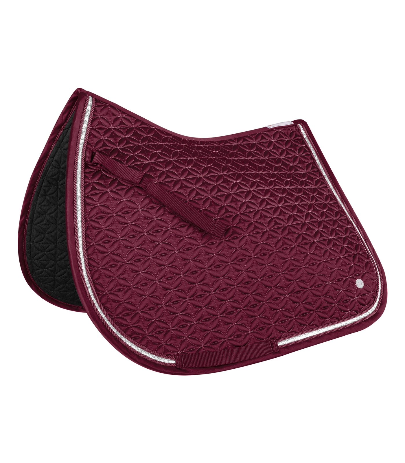 Rom saddle pad velvet red