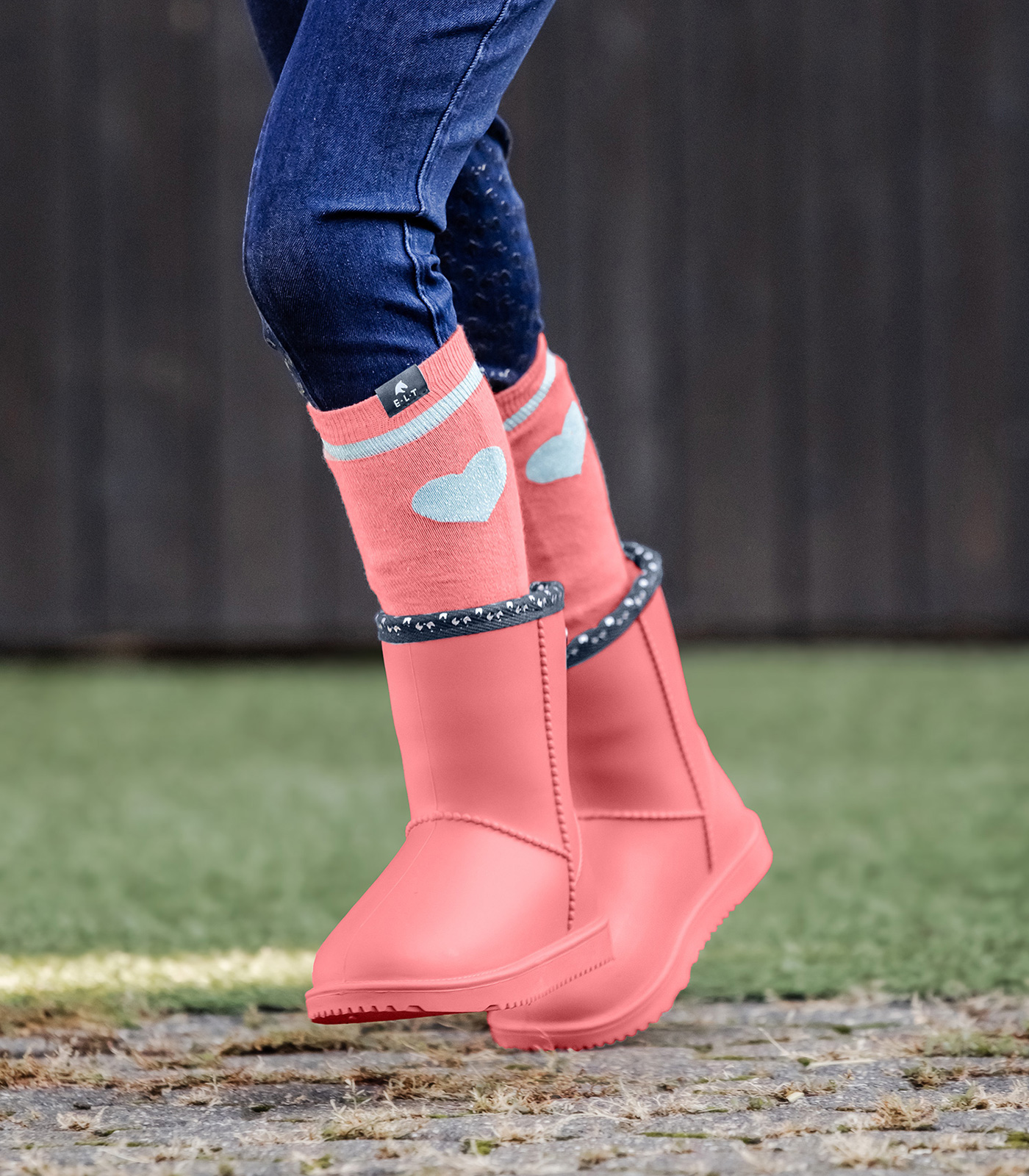 Chaussettes d’équitation Glitter, pour enfants