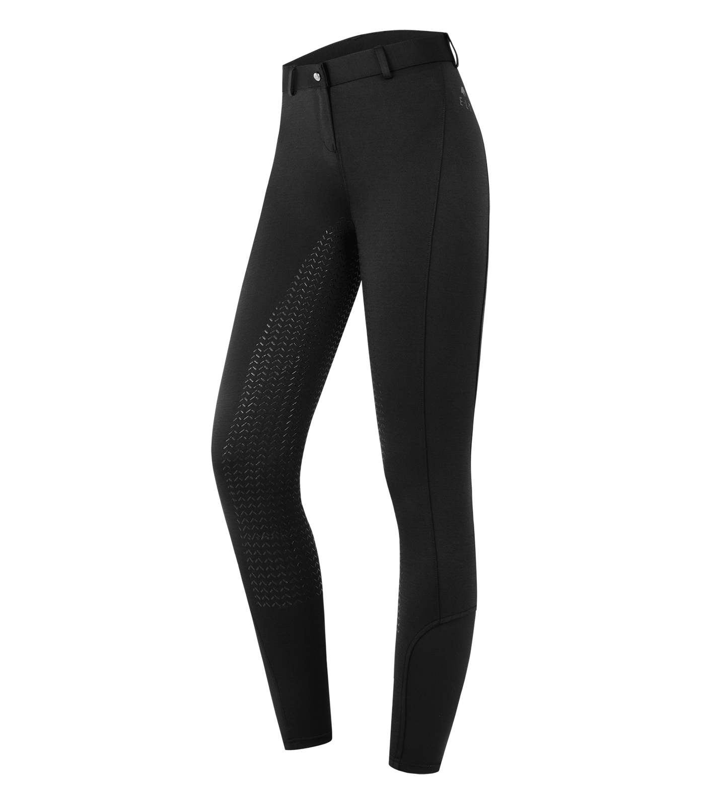 Thermo Reithose Essential Silikon, Damen schwarz