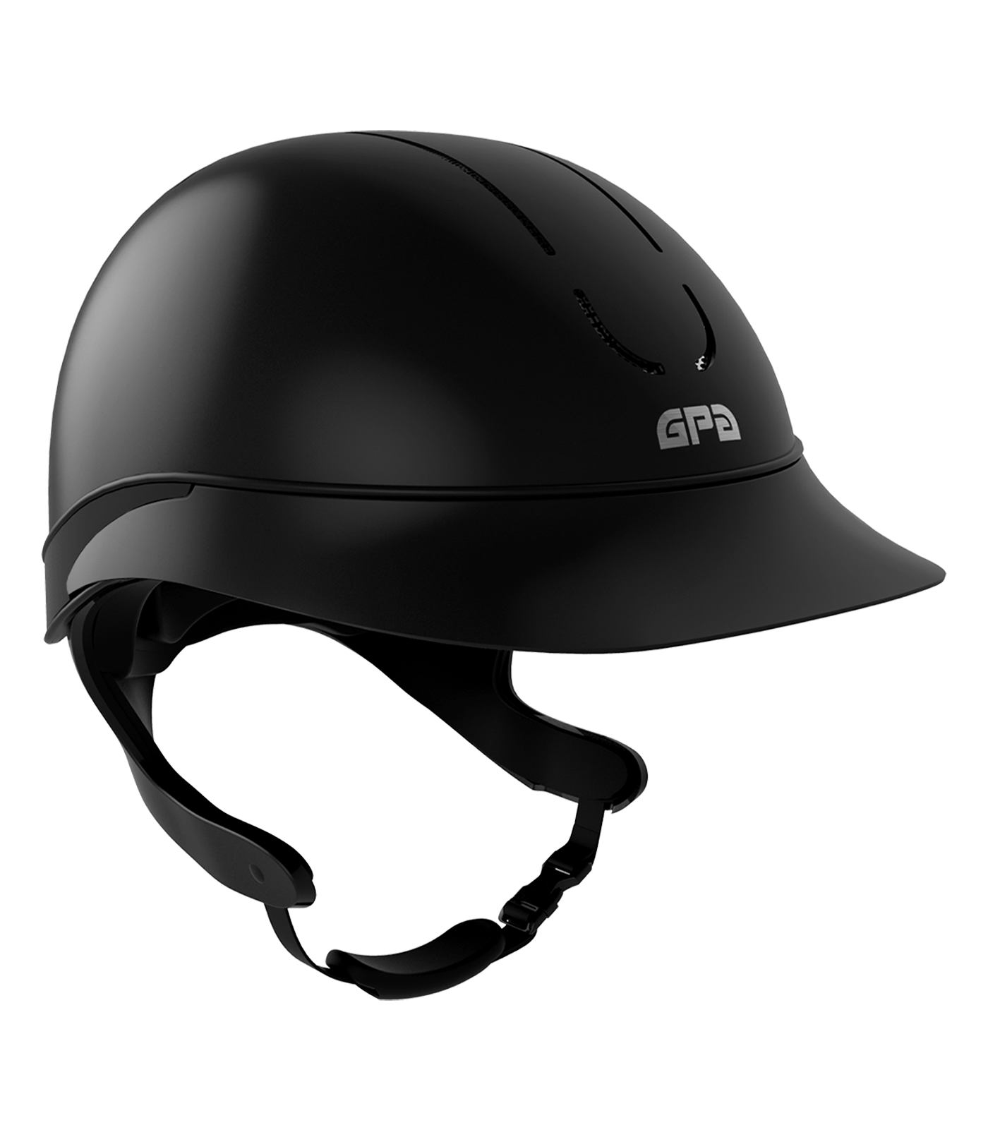 GPA Global Speed Air TLS Riding Helmet black mat
