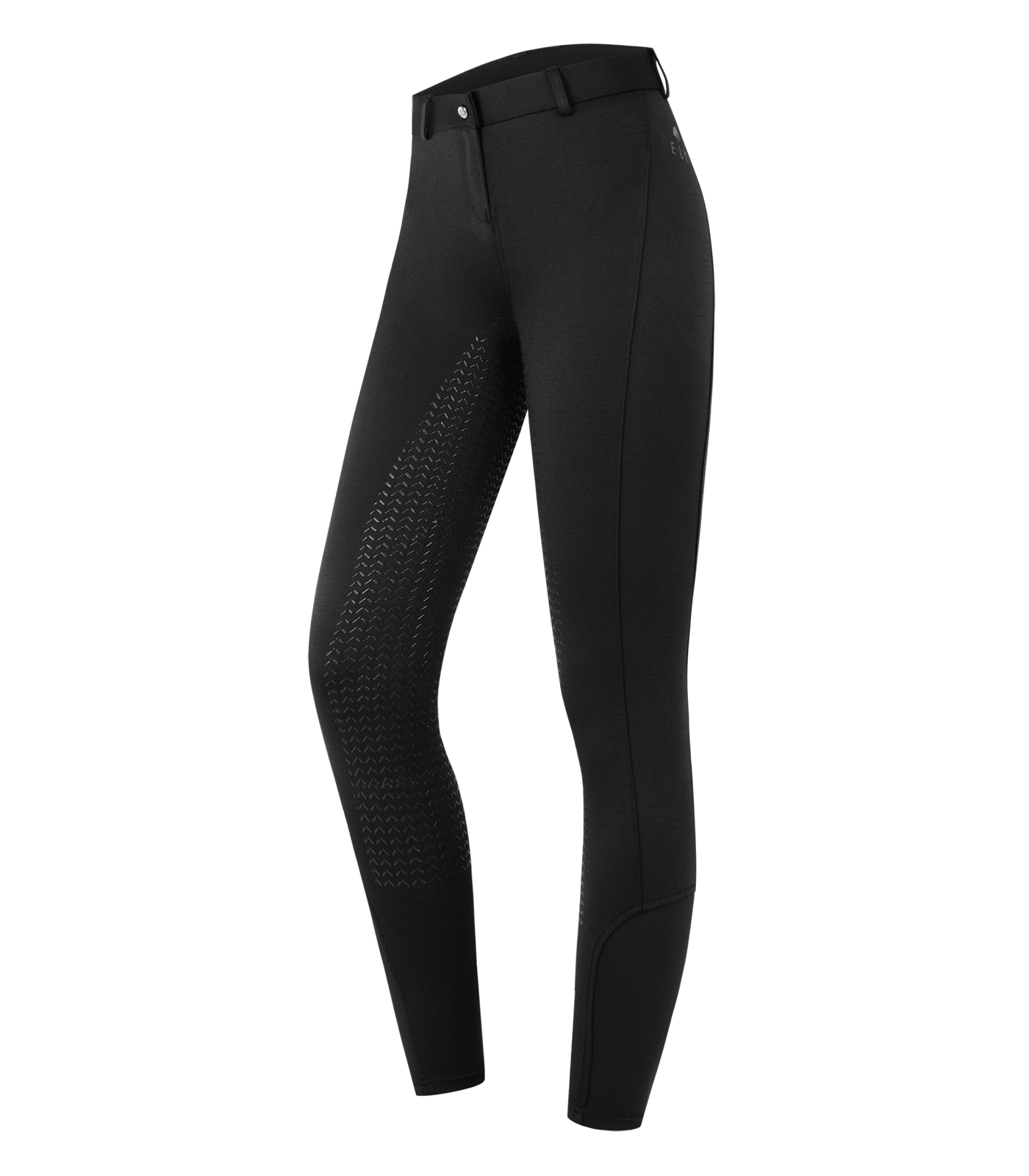 Pantaloni da equitazione Essential con inserto in silicone, da donna nero