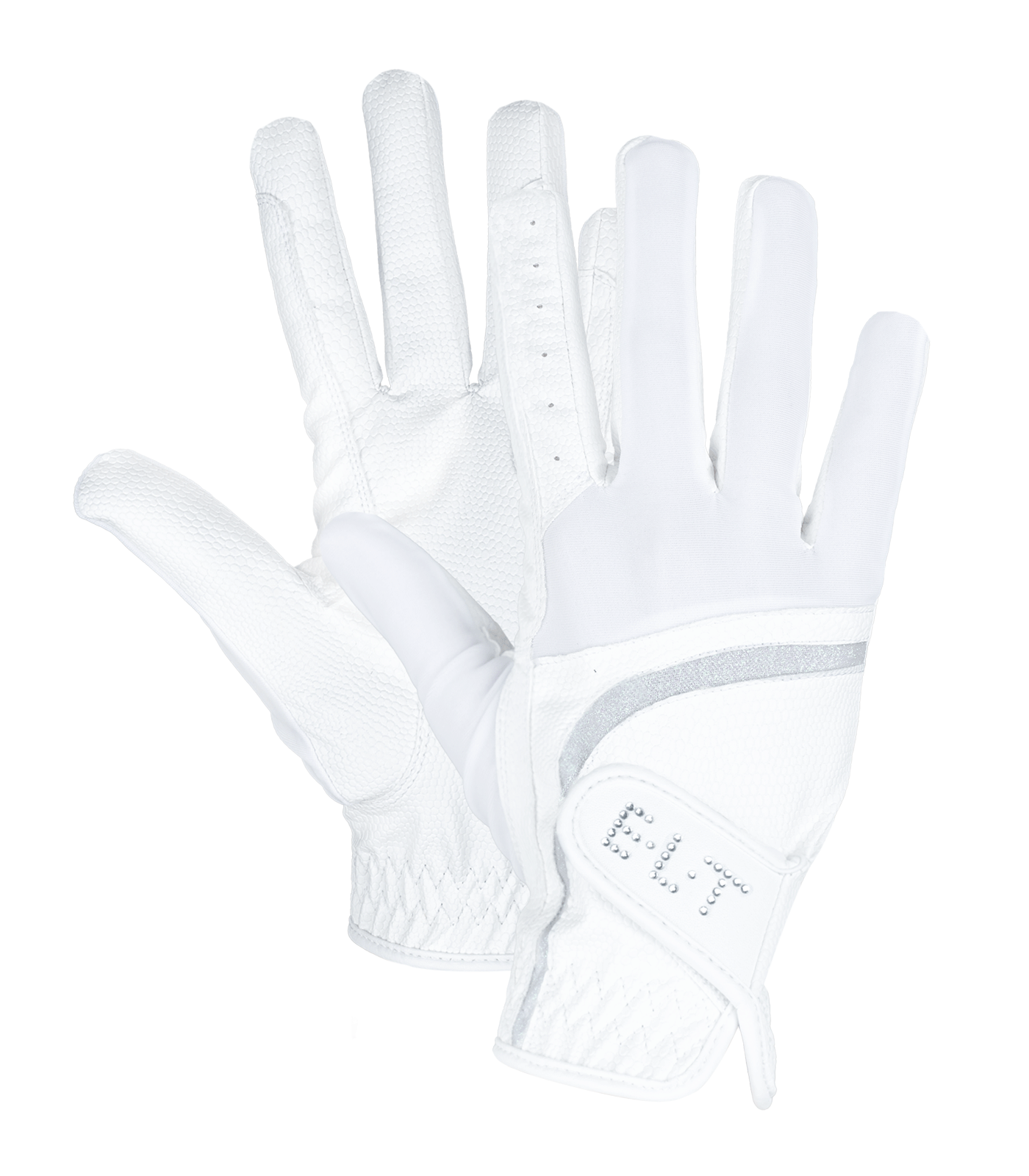 Gants d’équitation Noelle blanc