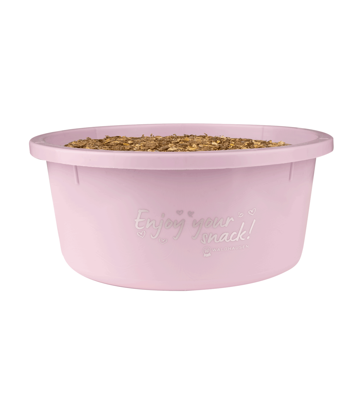 Small feeding bowl with lid linnea pink